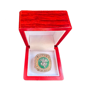 Bague de championnat des <span class=keywords><strong>Celtics</strong></span> 2024, détachable et magnifiquement sertie de strass, bijou fantaisie, collection commémorative pour les fans - Product Image 6
