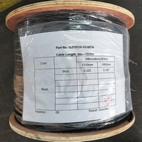 Kabel Drop FTTH Outdoor Gjyxch-2 G657a1 2 Core Kabel Drop FTTH 1km Fibras FTTH 2 Hilos Kabel Fiber Kabel Fibra Optica