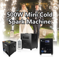 Machine à étincelles froides 500W pour mariage, DJ, fête, scène, machine à étincelles télécommandée DMX, feux d'artifice froids