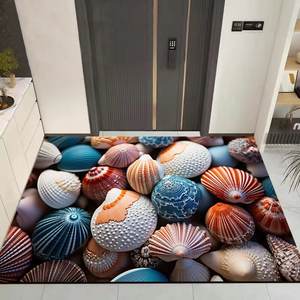 Tapis absorbant à séchage rapide, pliable, antidérapant, grand tapis de sol, tapis de porte en boue de diatomée - Product Image 2