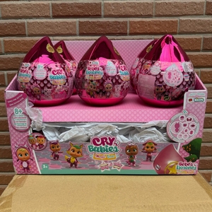 Lote al por Mayor de Muñecas Coleccionables Originales CryBabies Magic Tears Rosadas con Chupete 81150 - Product Image 4