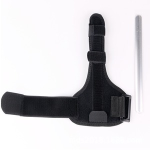 Attelle de soutien des doigts pour la correction des fractures et entorses de l'index et du majeur avec dispositif de fixation à plaque en acier, taille ML - Product Image 1