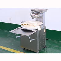 Machine à diviser la pâte en acier inoxydable, machine à couper et à arrondir la pâte pour la production de pains vapeur, idéale pour les ateliers de pâtes.