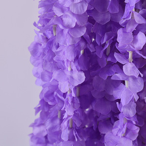 Guirnalda de Orquídeas de Seda de Tacto Real, Guirnalda de Flores de Glicinia, Decoración Colgante para Arco de Boda y Techo, Flores Artificiales Estilo Enredadera para Fiestas - Product Image 2