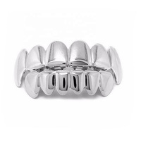 Bijoux Hip Hop en laiton plaqué or véritable 18 carats, finition brillante