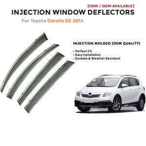 Deflectores de Ventana Laterales para Toyota LC200 2008-2019 Protector de Lluvia Accesorios de Coche - Product Image 2
