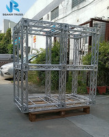 Truss Cuadrado de Aluminio de 100x100mm para Decoración y Exhibición