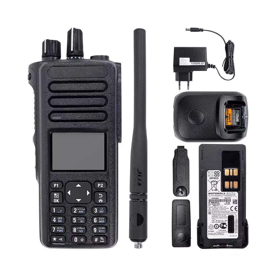 Motorola Dp4801e Dmr เครื่องส่งรับวิทยุแบบดิจิตอล Xpr7550e วิทยุสองทางป้องกันการระเบิด Dp8550e เครื่องส่งรับวิทยุแบบใช้มือถือระยะไกล