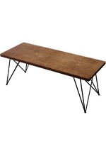 Table de travail longue et moderne en bois massif nordique, ergonomique et écologique, pour la maison, la chambre ou l'ordinateur, design élégant