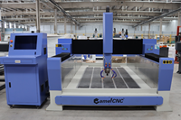 Fournisseur d'usine, machine de gravure et de découpe CNC à 3 axes, pierre naturelle en marbre et granit 3D, bon marché