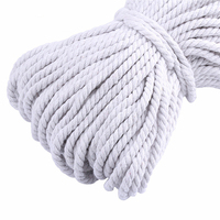 Vente en gros de fil fantaisie en coton recyclé 100% pour l'artisanat créatif du tricot