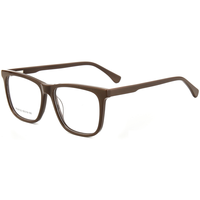Monture de lunettes rectangulaire classique Elan Optical RD26122 de bonne qualité, monture intégrale unisexe en acétate, vente directe d'usine
