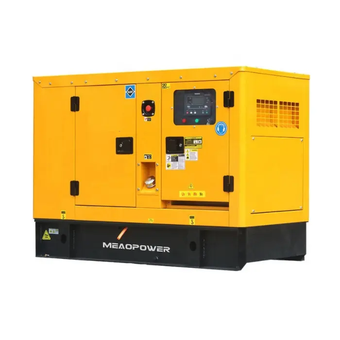 Generador diésel natural abierto silencioso de 150KW y 187,5 KVA con motor Yuchai, generador silencioso, proveedor directo de fábrica