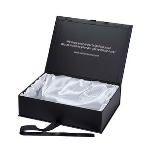 Custom Magnetic Creative Gift Wig <b>Boxes</b> with Embossing and Sponge Lining Recyclable Rigid Cardboard Folding Closure Packaging - Product Image 2