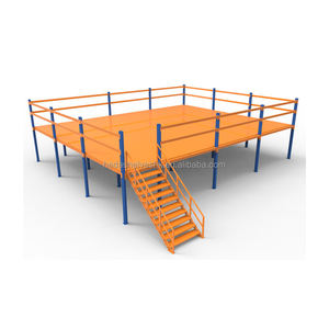 Plateformes industrielles CE Heda, bureaux en mezzanine, mezzanines industrielles doubles, système de rayonnages pour bureaux en mezzanine - Product Image 5