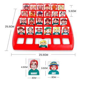 Devinez pour <span class=keywords><strong>qui</strong></span> <span class=keywords><strong>je</strong></span> <span class=keywords><strong>suis</strong></span> Personnalisable Famille Déduction Jeu <span class=keywords><strong>de</strong></span> <span class=keywords><strong>société</strong></span> Intérieur Puzzle Jouet pour Raisonnement Logique Compétence Nouveauté Puzzle - Product Image 3