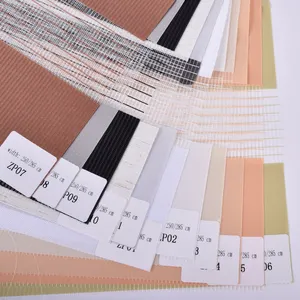 Shaoxing Supplier Korean Zebra Blind Fabric Popular Zebra Roller Blinds Fabric