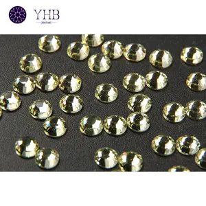 YHB Clear Crystal Dmc Rhinestone Bulk Wholesale Korean Hotfix Rhinestone SS20 AB Stone