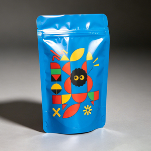 Customized Printing Aluminum Foil Mylar 3.5g Polyester Film Anti-Odor Side Sealing CannaPack Zipper Bag 1g 7g 28g <b>Biscuit</b> - Product Image 4