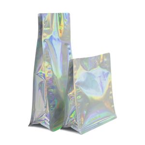 Custom Printed Logo Frosted Aluminum Foil Plastic Flat Bottom Coffee <b>Bean</b> <b>Bags</b> Packaging Pouch <b>Square</b> Coffee <b>Bags</b> With Valve - Product Image 5