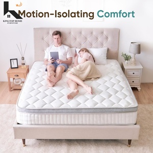 Matelas Queen Size Hybride en Boîte, Sensation Moyenne, <span class=keywords><strong>Mousse</strong></span> et Ressorts Ensachés Individuels, Soutien Extra au Bord - Product Image 3