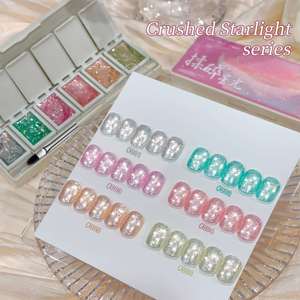 <span class=keywords><strong>MORDA</strong></span> 2025 Nuovo Smalto Gel per Unghie LED Francese Non Tossico con Glitter Liquido Lunga Durata Serie Starlight a Sei Scomparti - Product Image 2