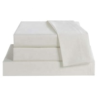 Ensemble de draps de lit Queen Size, ensemble de draps de lit King Size, ensemble de draps de lit 4 pièces en microfibre
