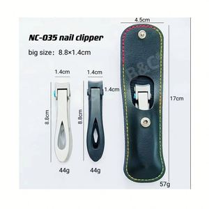 Estuche Protector Portátil de Acero Inoxidable para Pinzas de Oídos, Tijeras para Cutículas de Cuero PU, Bolsas para Tijeras de Uñas, Ideal para Regalos - Product Image 5