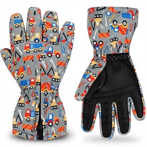 Customizable Lightweight Fashion Warming Winter Ski Snowboarding Fishing <b>Gloves</b> Men Women <b>Kids</b> Insulated Breathable <b>Waterproof</b> - Product Image 2