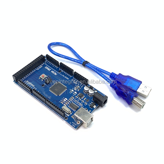 Jubaolai Electronics MEGA2560 R3 Improved Version CH340G with Data Cable Open Source Development Board