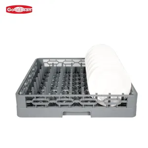 Commercial Kitchen Stackable Extender Flatware Dishwasher Basket Plastic Drying Glass Cup Rack