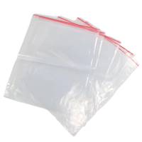 Sacs PE OPP refermables à fermeture éclair auto-adhésive transparents, étanches, recyclables, personnalisables, de qualité alimentaire, pour sucre, directement de l'usine