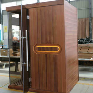 Cabina de sauna de vapor portátil para 1-2 personas, control digital de madera maciza, tamaño completo, moderna, gran oferta, para uso doméstico, novedad - Product Image 6