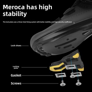 Meroca Handige 2 °/6 ° Installatie Racefiets Klampen Plastic Vervangende Onderdelen Voor Shimano Spd Fietsremsysteem - Product Image 2