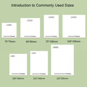 Wholesale Custom Logo Memo <b>Pad</b> Sticky Notes 7.5cm Stationery Square Shape Sticky Notes Blank Note <b>Pad</b> with Company Name - Product Image 4