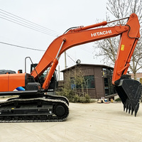 Excavatrice sur chenilles Hitachi ZAXIS 360H d'occasion, pelleuse lourde de 33 tonnes avec godet de 1,6 m³, moteur Hitachi
