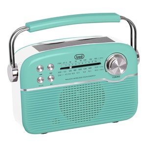 วิทยุพลังงานแสงอาทิตย์ RA 7F50 BT (แบบชาร์จได้) สำหรับ Tiffany Green พร้อมช่องเสียบ USB จอแสดงผลดิจิตอล MP3 ไฟฉาย พาวเวอร์แบงค์ ไฟฉายแบบใช้ไฟฟ้ากระแสสลับ - Product Image 3