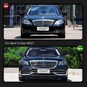 ชุดแต่งสไตล์ TYPY Maybach สำหรับรถยนต์ Mercedes Benz S-Class W221 ปี 2006-2013 และ W222 ปี 2018 อุปกรณ์ตกแต่งตัวถังรถยนต์ - Product Image 6