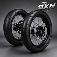 Roues Supermoto en aluminium CNC de 17 pouces pour kit de pneus de route Sur-Ron Ultra Bee, haute performance, modifiées pour vélo électrique de route, pièces LXC