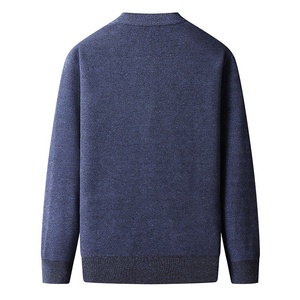 Suéter Cárdigan para Hombre de Mediana Edad y Mayor, Primavera y Otoño, Abrigo Grueso para Padre, Suéter de Punto para Abuelo - Product Image 4