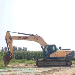 Excavatrice sur chenilles hydraulique d'occasion Hyundai 305LVs certifiée CE, 30,5 tonnes, système hydraulique d'occasion, godet - Product Image 6