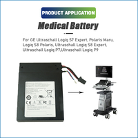 Batterie Li-ion de remplacement 14,4 V 6000 mAh 5450061-2 480304-2 M2843 pour appareils médicaux à ultrasons GE Logiq S7 S8 Expert Logiq P7 P9