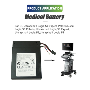 <span class=keywords><strong>Batterie</strong></span> Li-ion de remplacement 14,4 V 6000 mAh 5450061-2 480304-2 M2843 pour appareils médicaux à ultrasons GE Logiq S7 S8 Expert Logiq P7 <span class=keywords><strong>P9</strong></span> - Product Image 3