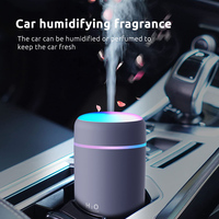 Humidificateurs USB Mini humidificateur portable Humidificateur d'air à ultrasons 220ML Diffuseur d'huiles essentielles d'arôme pour voiture