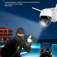 L'alimentation solaire extérieure télécommandée sans fil de lumens élevés a mené le réverbère avec la caméra d'IP de Cctv