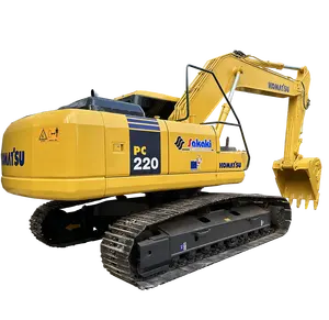 สภาพดี ต้นกําเนิดรถขุดมือสองญี่ปุ่น Komatsu PC130-7 ใหม่ 90%