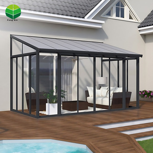 Invernadero Motorizado de Aluminio de Nueva Zelanda, 10x12 Metros Cuadrados, Ventanas, Terraza Acristalada - Product Image 2
