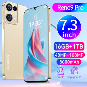 Téléphones portables Tecno Camon 19 Pro <span class=keywords><strong>Reno</strong></span> 9 Pro 2026, écran large <span class=keywords><strong>de</strong></span> 7,3 pouces, téléphone HD double SIM 5G, smartphone Android - Product Image 3
