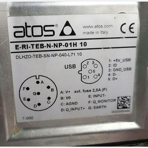 Válvula hidráulica Atos SAGAM-32350 de 23 mm para control de flujo en medios de ácido y base débiles - Product Image 4