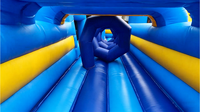 Parcours d'obstacles gonflable commercial LILYTOYS, château gonflable, ville de loisirs gonflable, parc à thème gonflable extérieur pour enfants